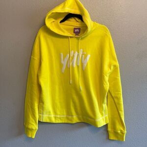 Neon Yellow Hoodie-Major label EP Hoodie- Unstoppable Yellow- MEDIUM